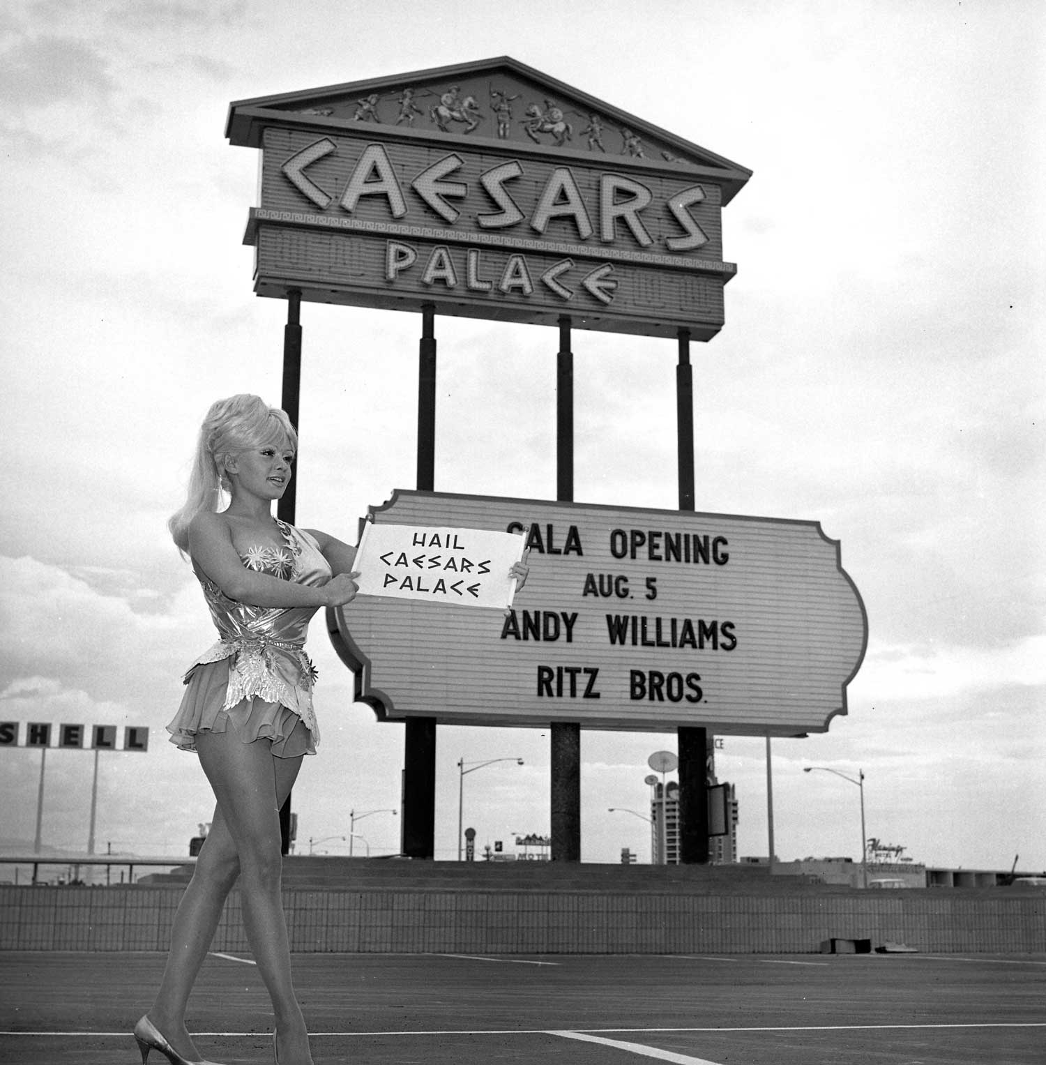 Caesars Palace in 1966