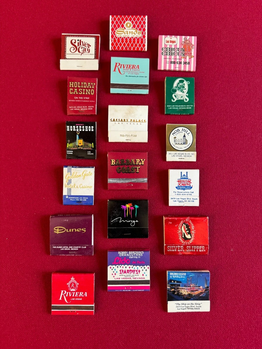 Vintage Las Vegas matchbooks