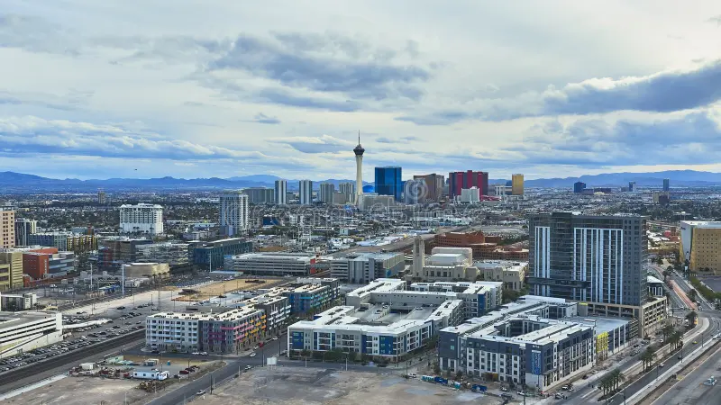 Modern Las Vegas skyline